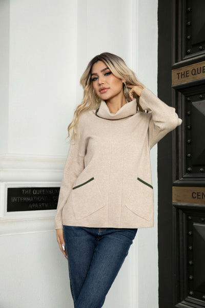 Hannah Turtle Neck Sweater