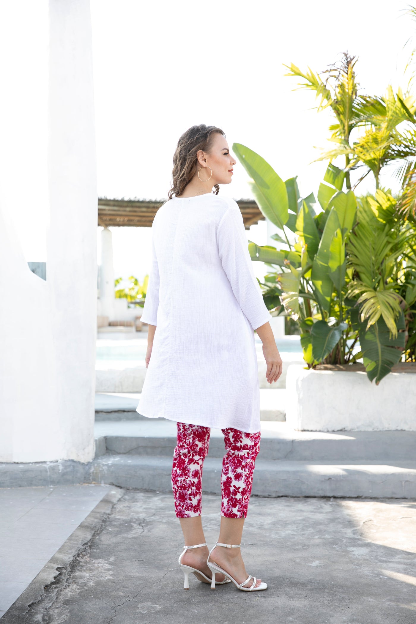 Exclusive Cotton Gauze - Venice Tunic