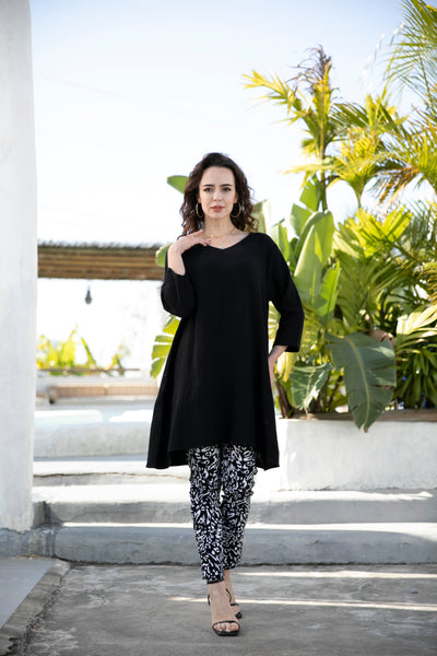 Exclusive Cotton Gauze - Venice Tunic