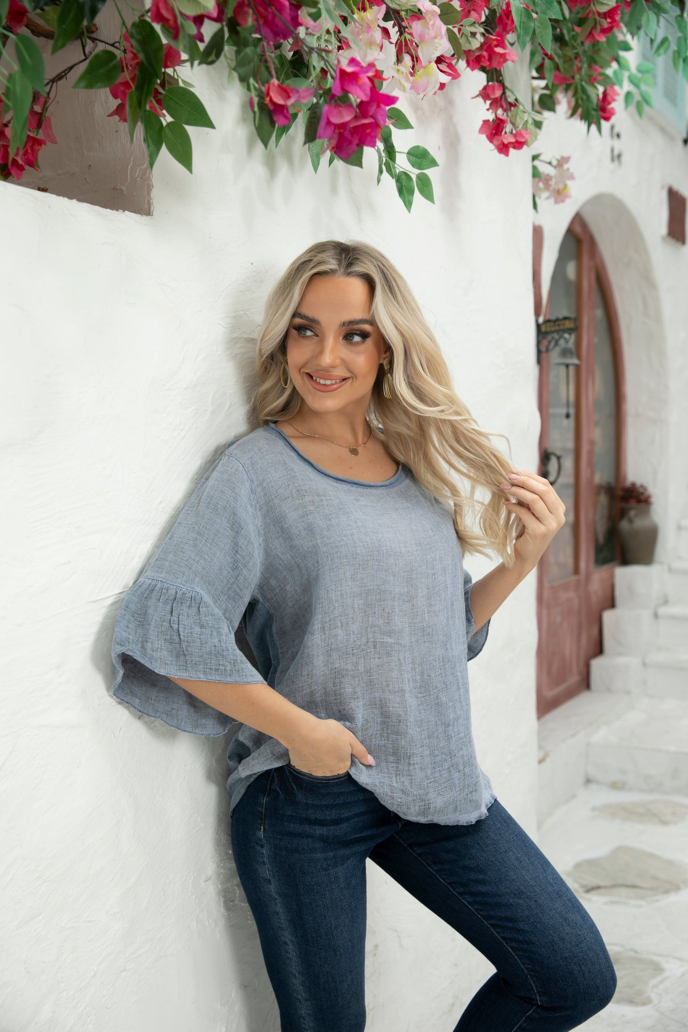 Martina's Linen Top