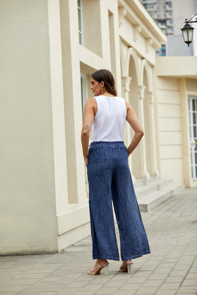 Cold Wash Linen Pants