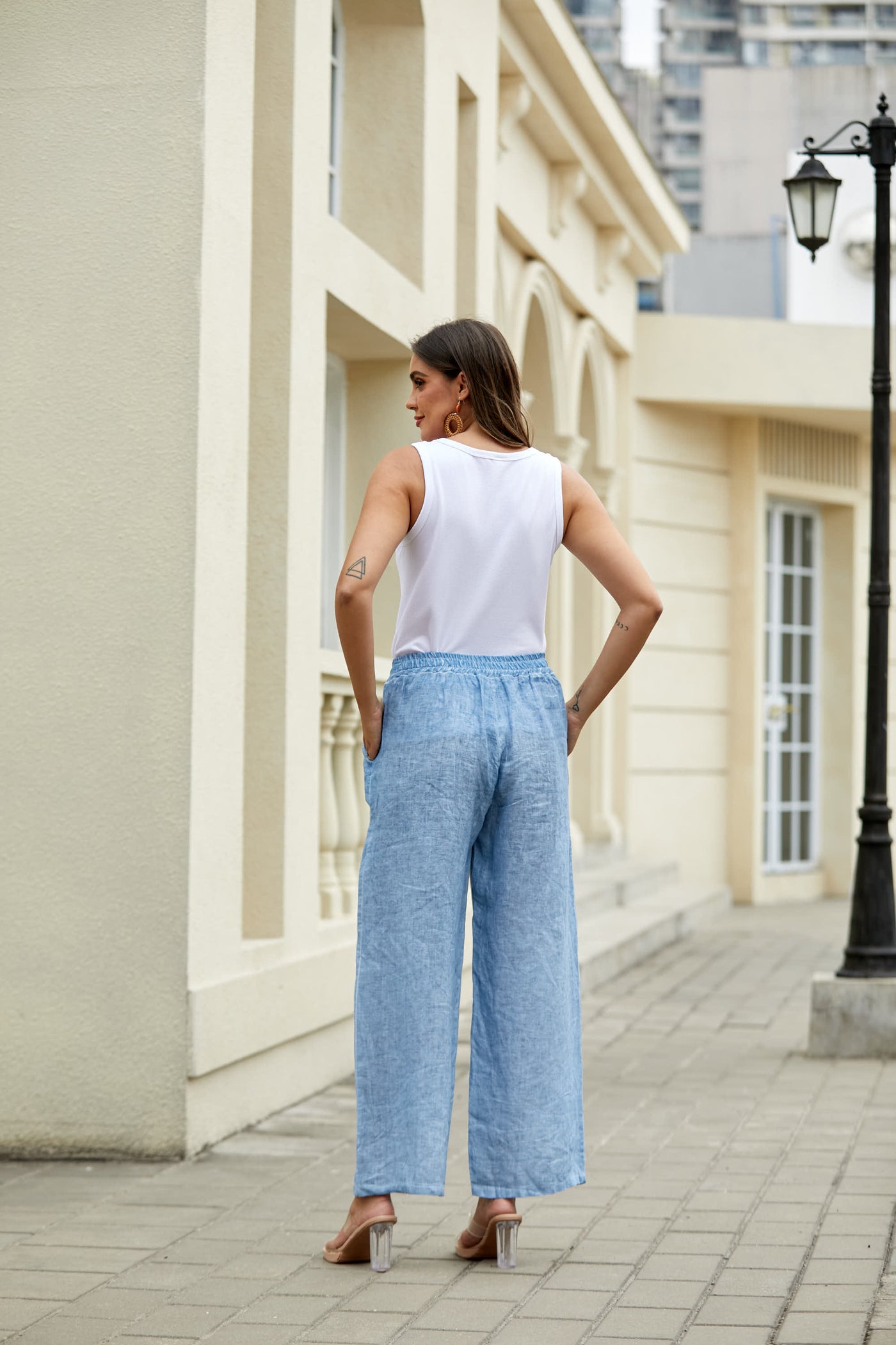 Cold Wash Linen Pants