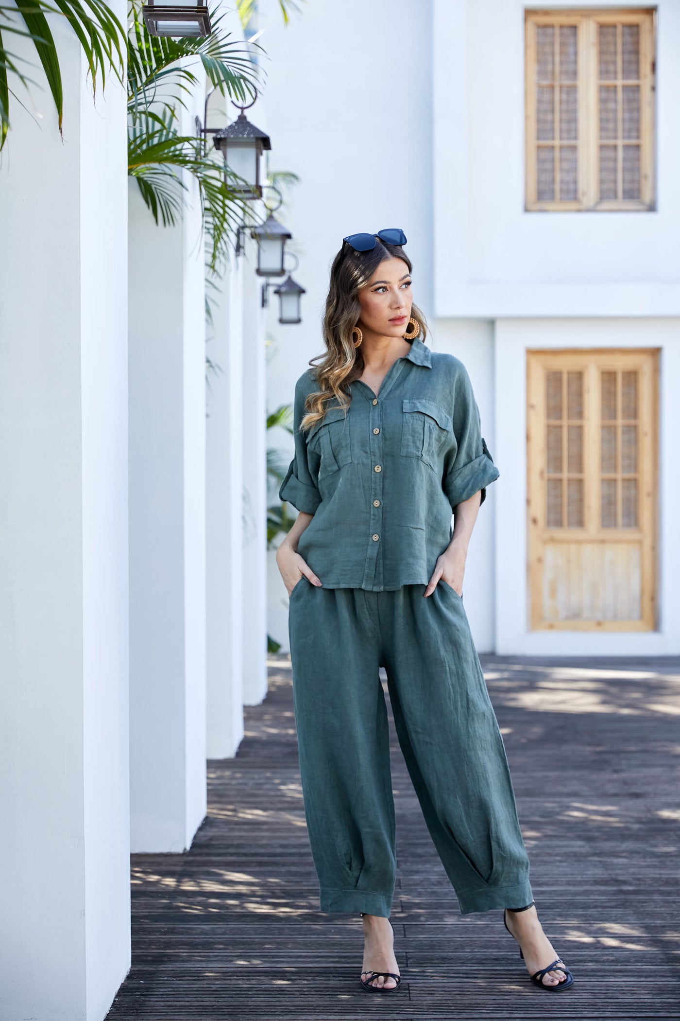 Elettra's Linen Pants