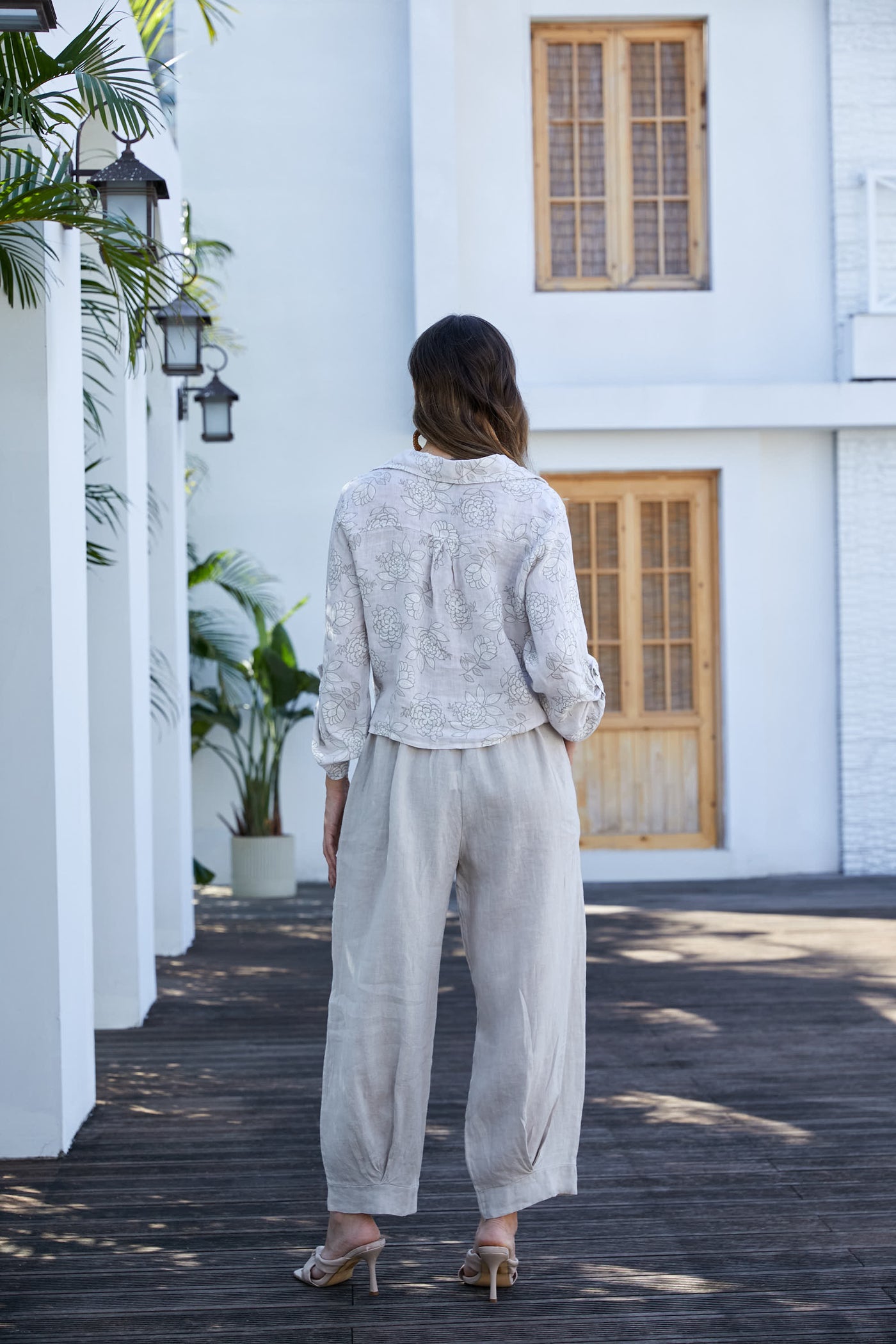 Floral Safari Top