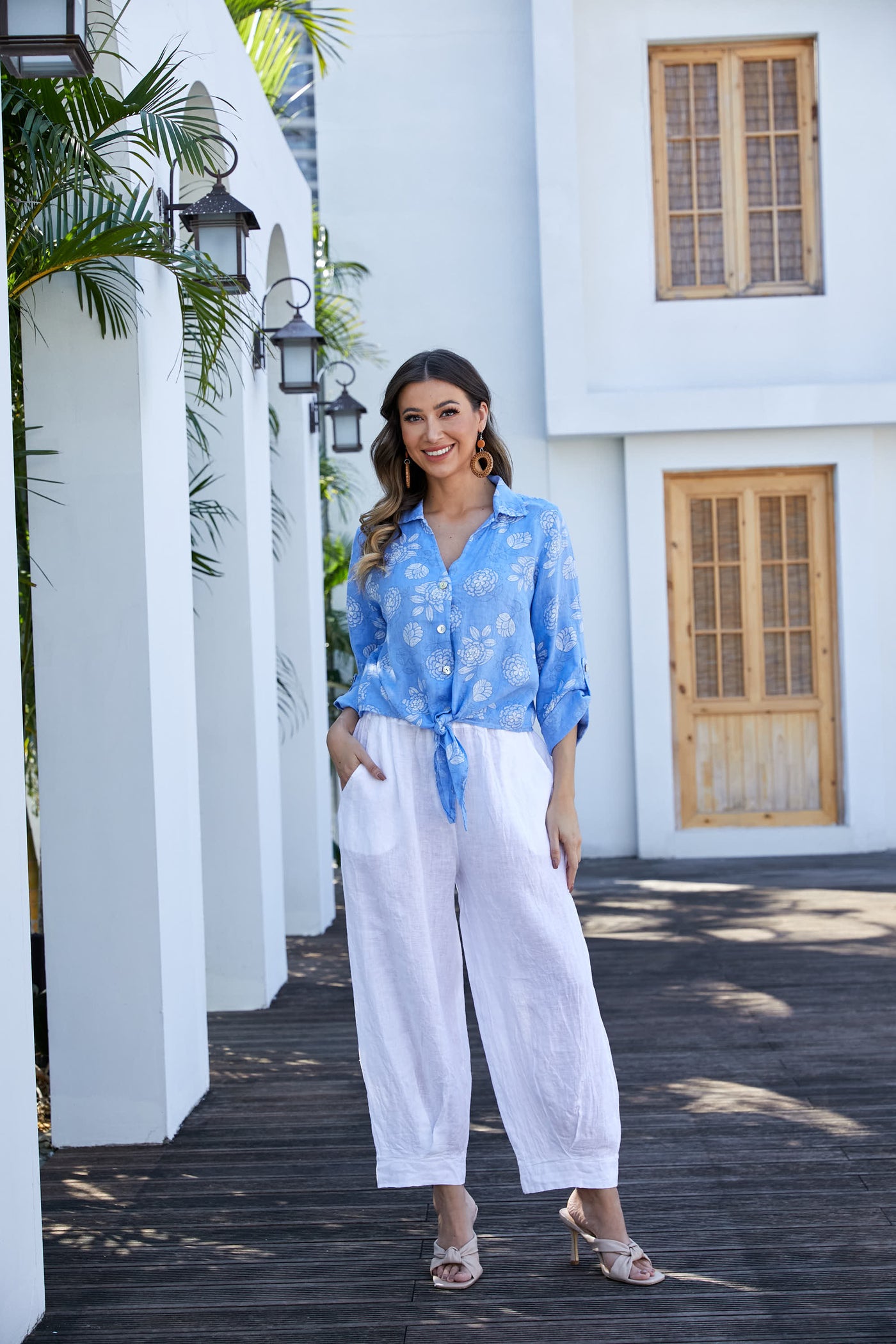 Floral Safari Top