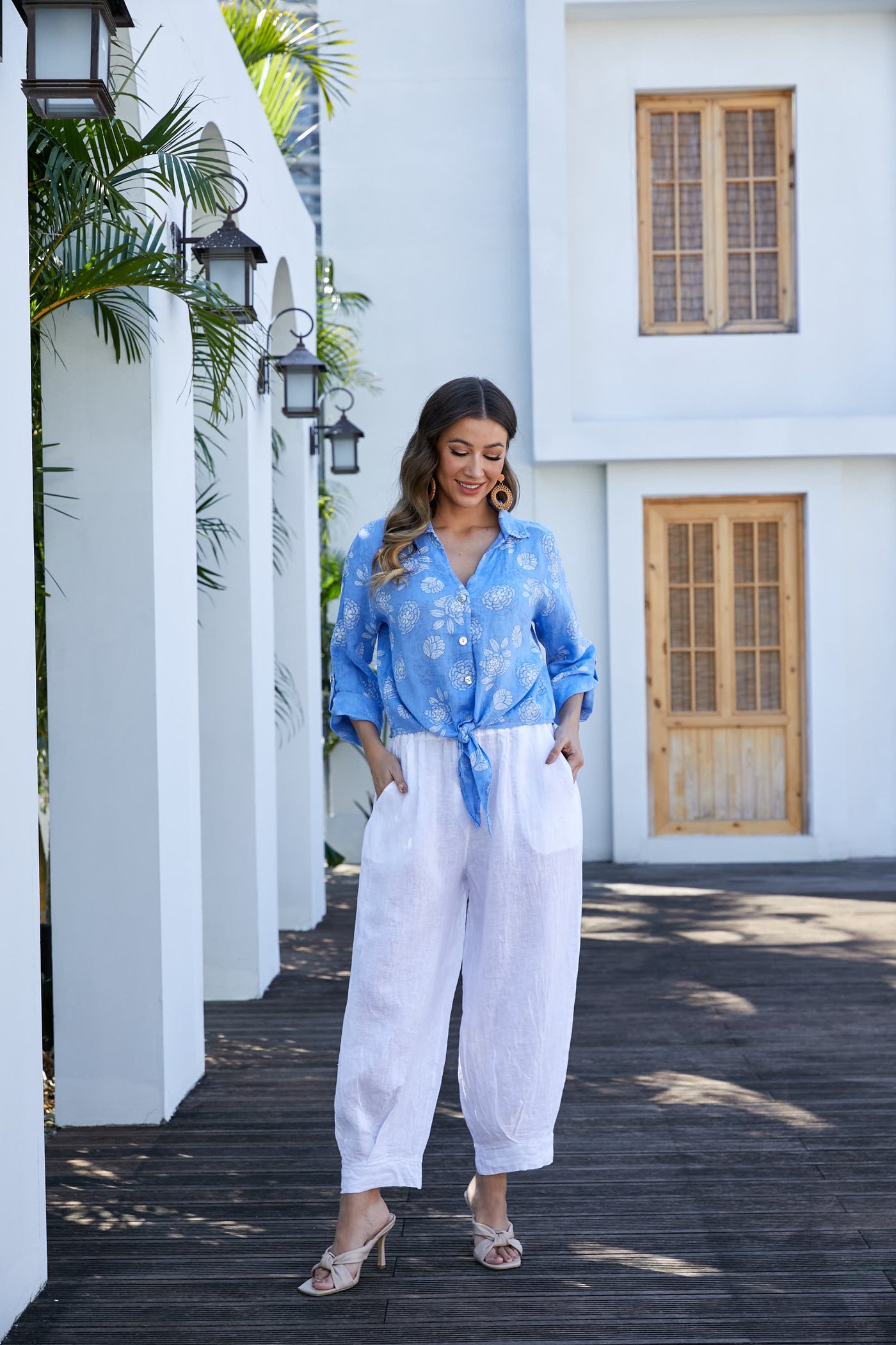 Floral Safari Top