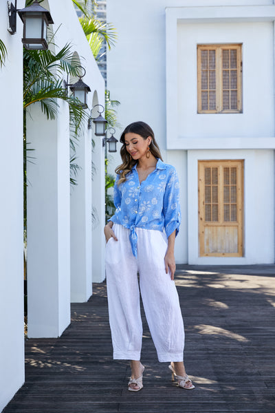 Floral Safari Top