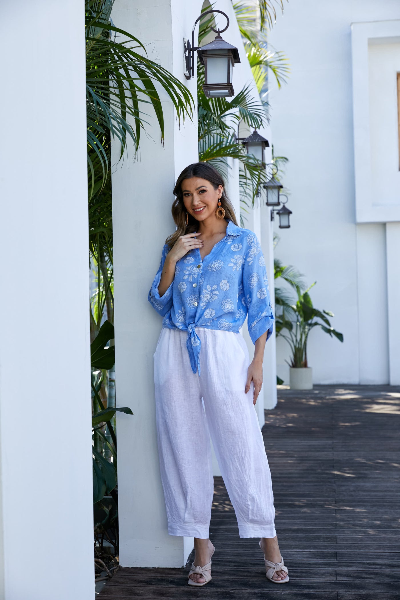 Floral Safari Top