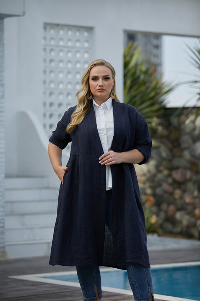 Tessa's Linen Cardigan