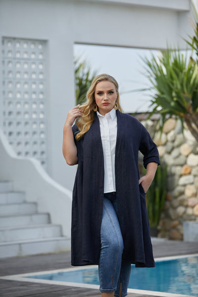 Tessa's Linen Cardigan