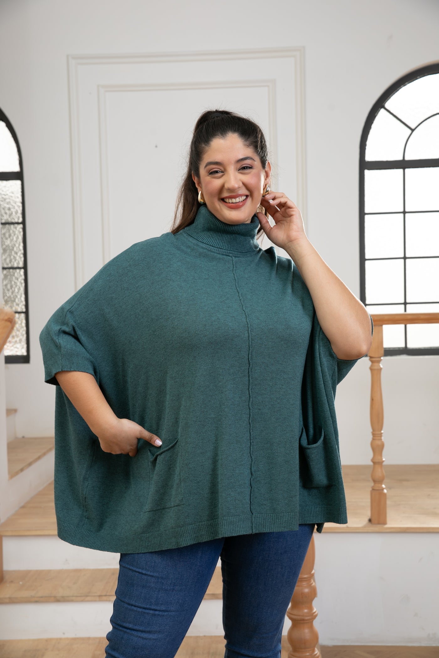 Jasmine's Sweater Poncho