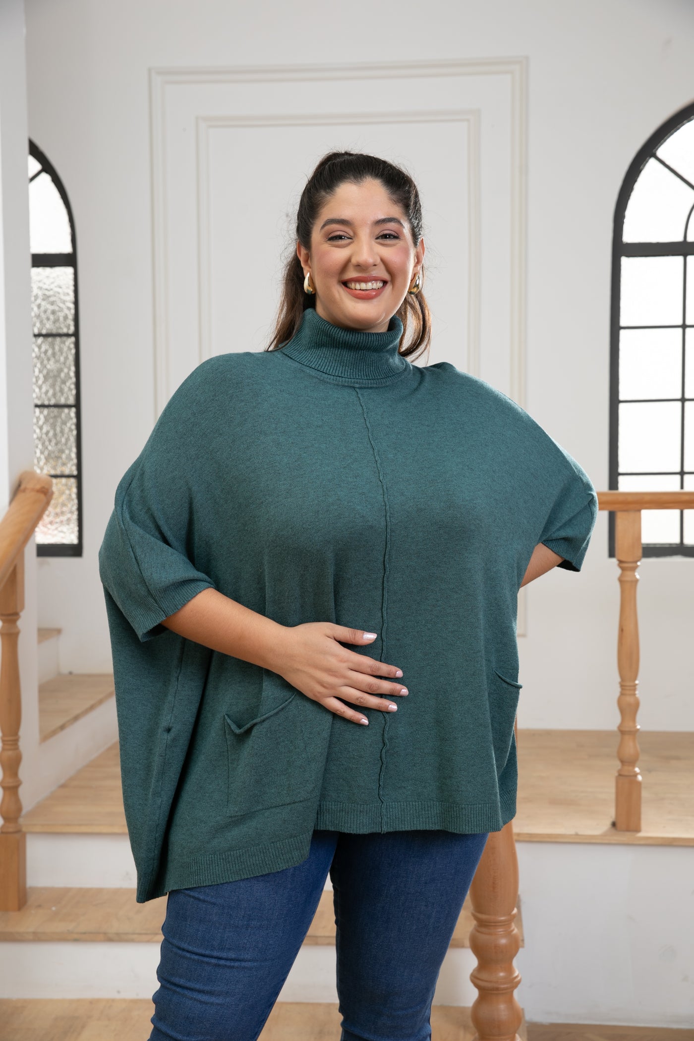 Jasmine's Sweater Poncho