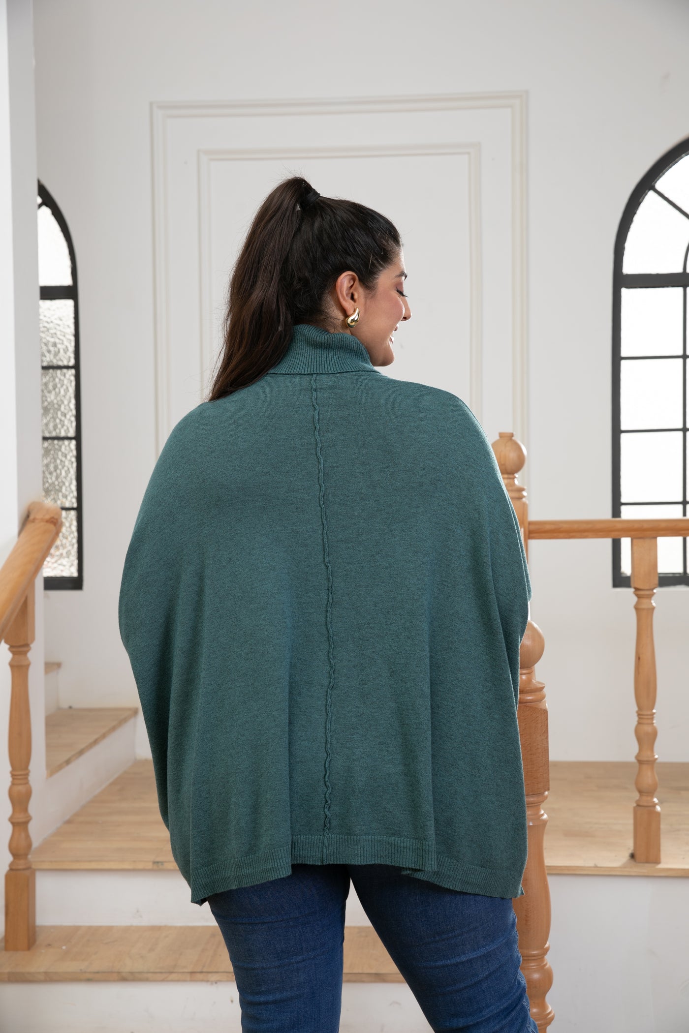 Jasmine's Sweater Poncho