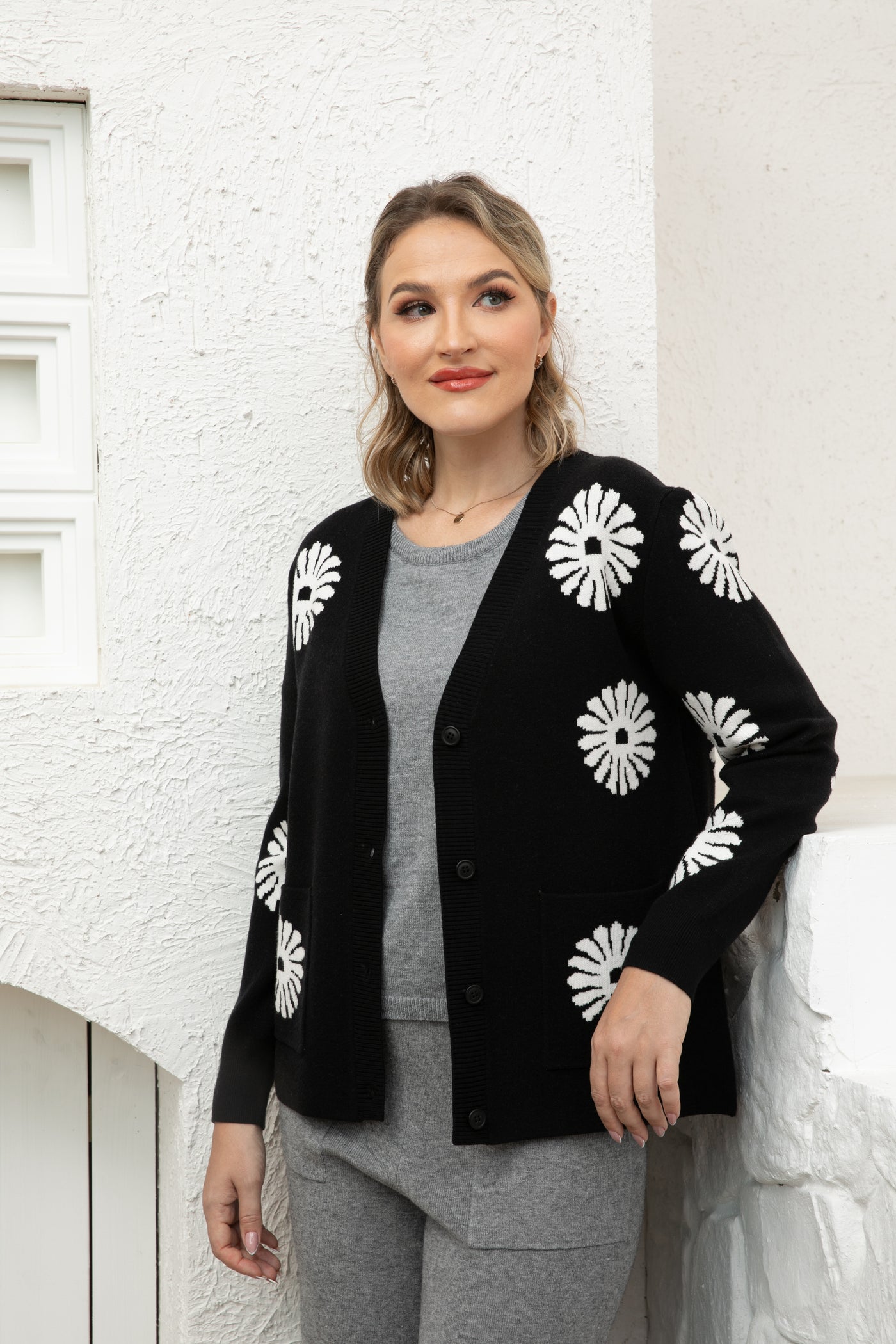 Blooming Petals Cardigan