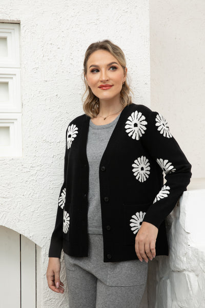 Blooming Petals Cardigan