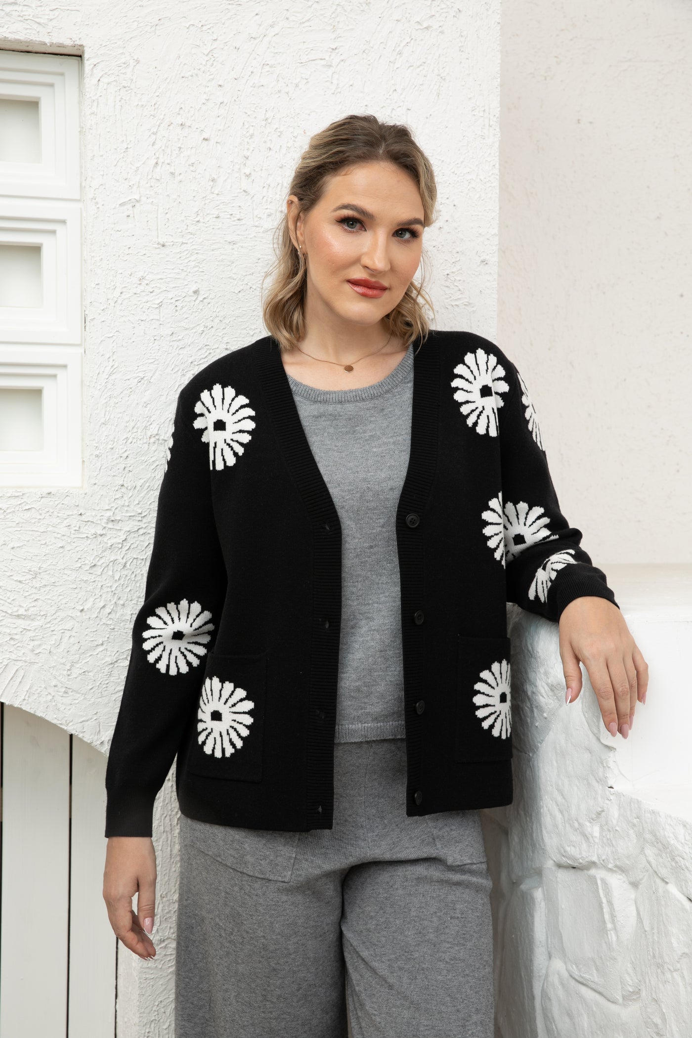 Blooming Petals Cardigan