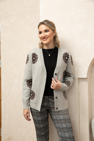 Blooming Petals Cardigan