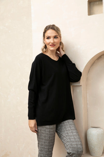 Classic V-Neck Essential Sweater