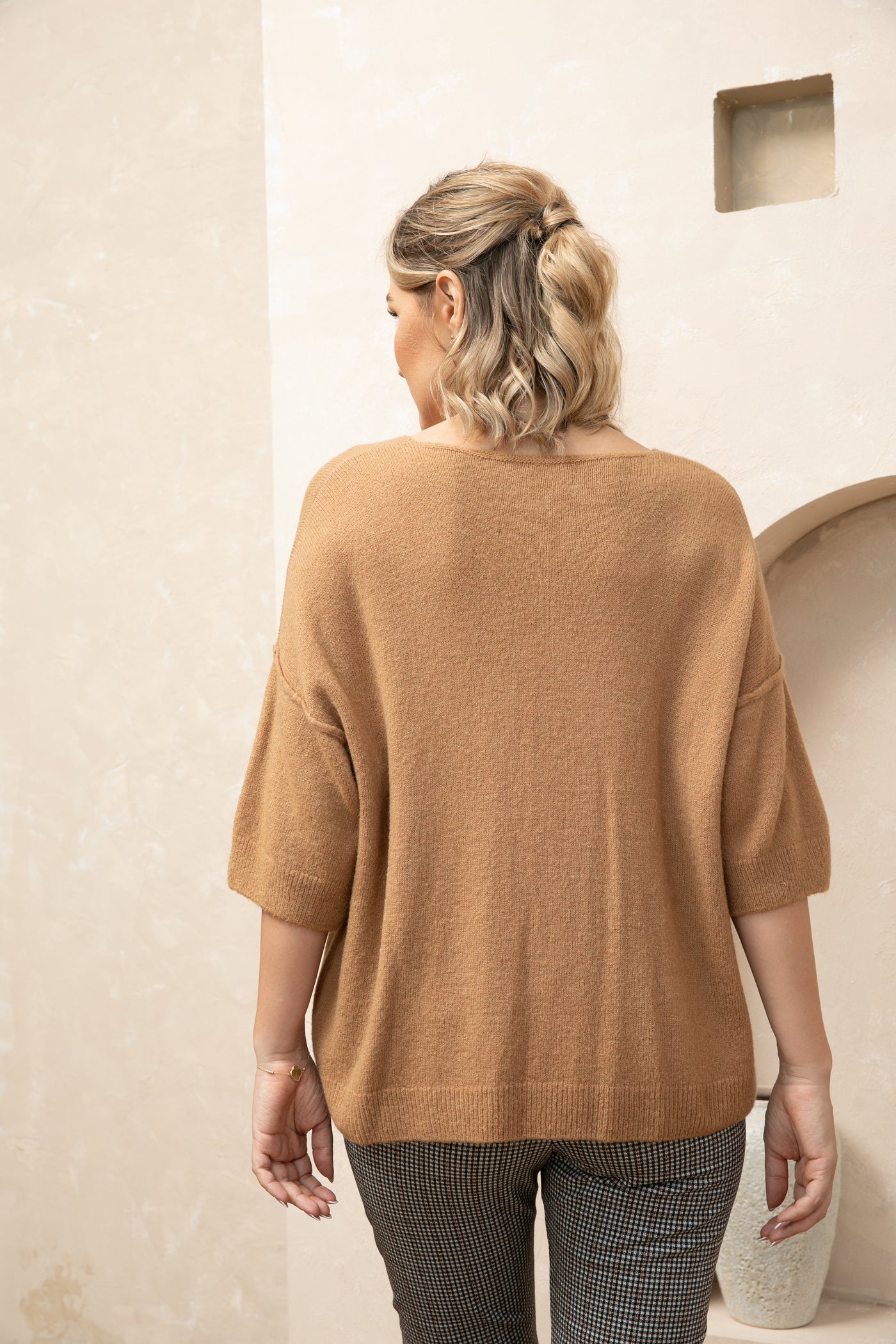 Alpaca Top - Drop Shoulder