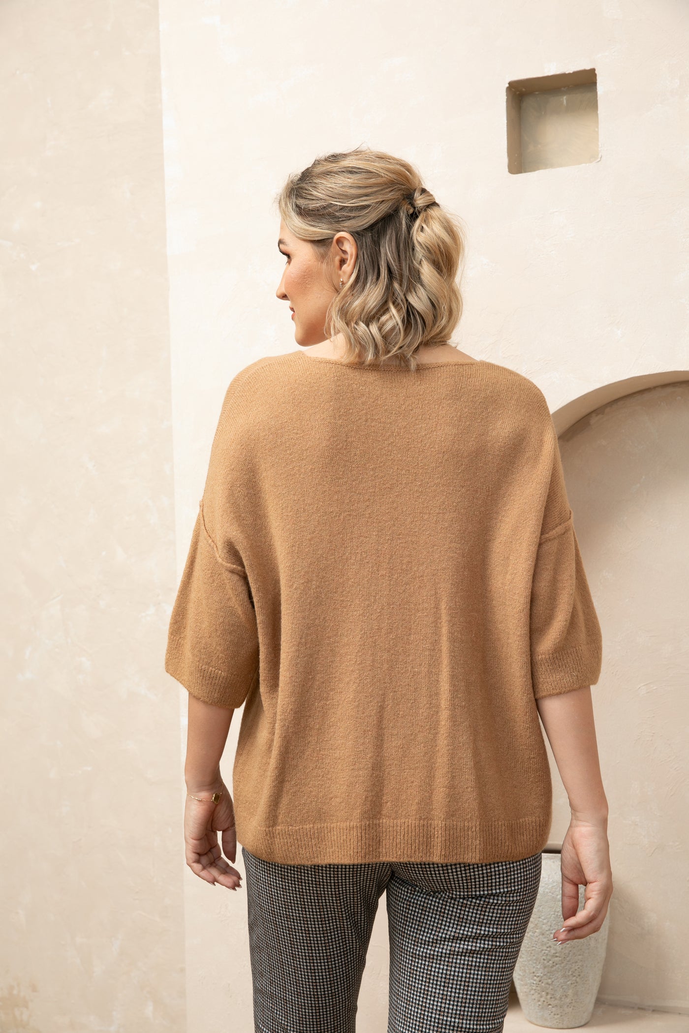 Alpaca Top - Drop Shoulder