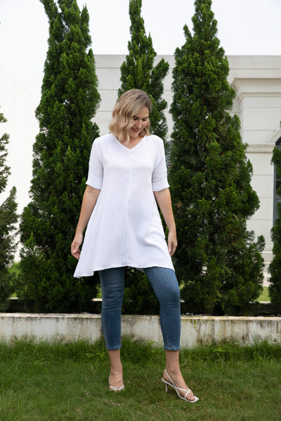 Exclusive Cotton Gauze - Venice Tunic