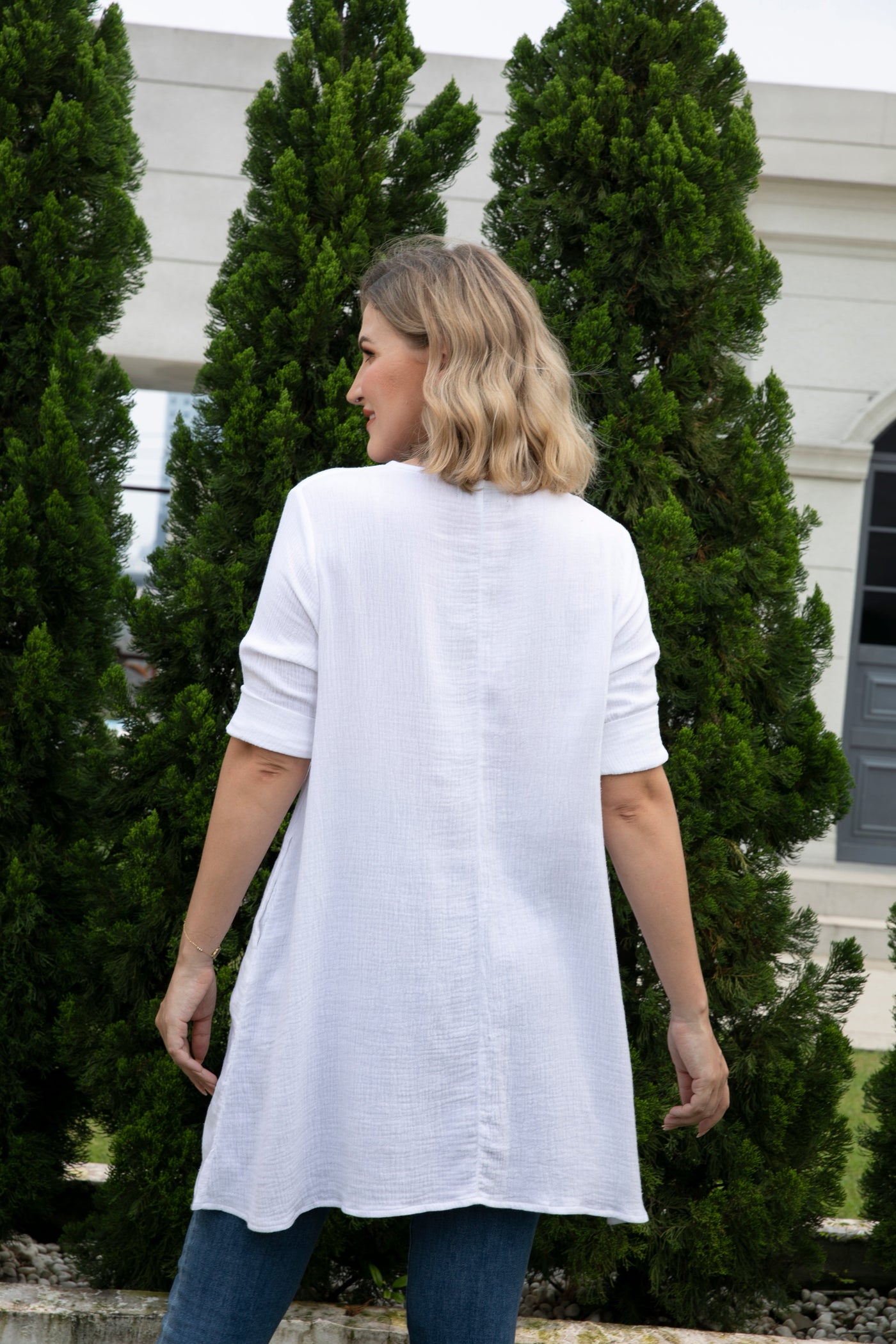 Exclusive Cotton Gauze - Venice Tunic