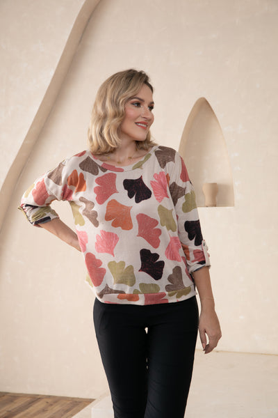 Autumn Breeze Jersey Top