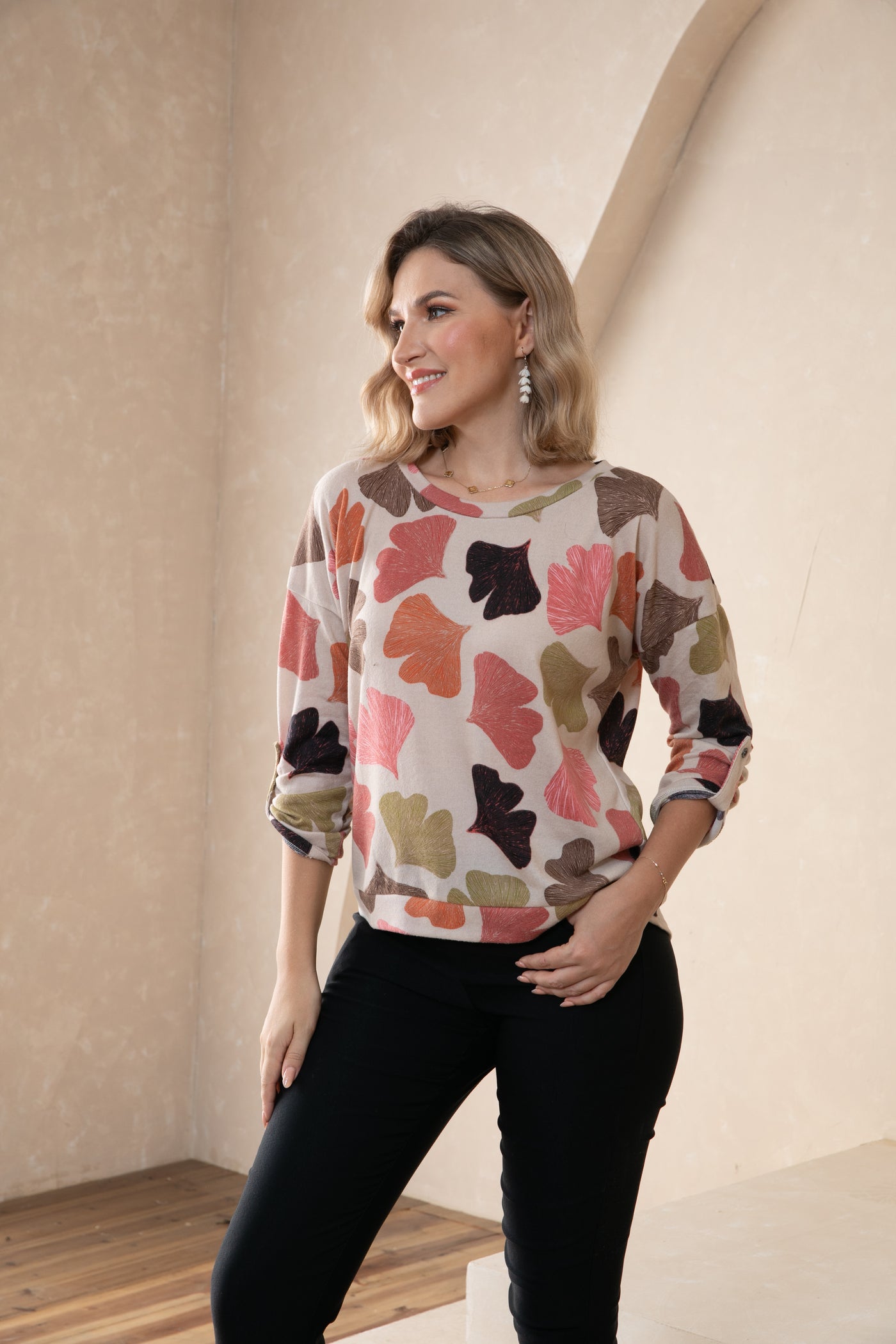 Autumn Breeze Jersey Top