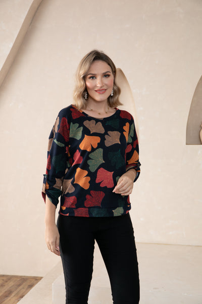 Autumn Breeze Jersey Top