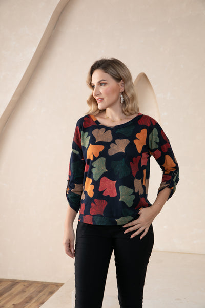 Autumn Breeze Jersey Top