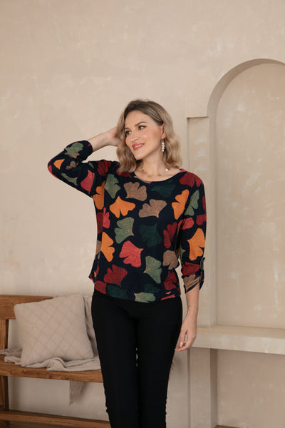 Autumn Breeze Jersey Top