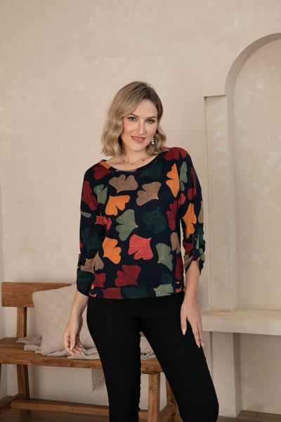 Autumn Breeze Jersey Top