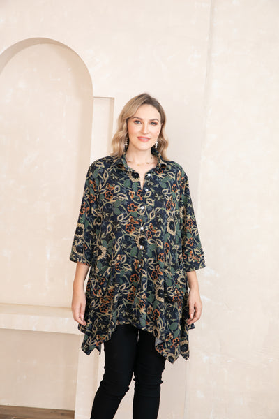 Fall Floral Tunic