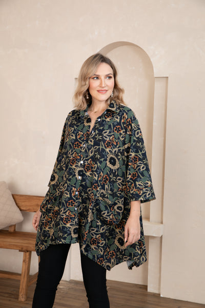 Fall Floral Tunic