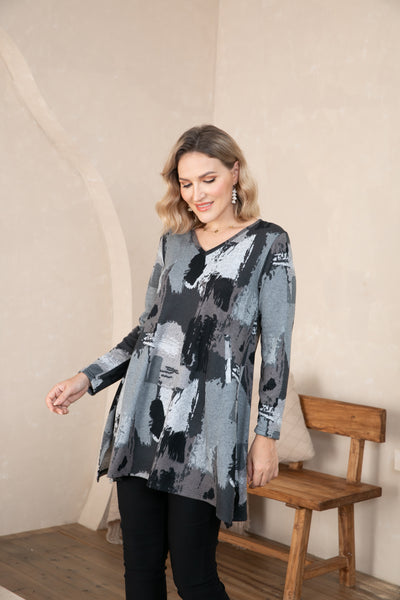 Artistic Essence  V-Neck Tunic