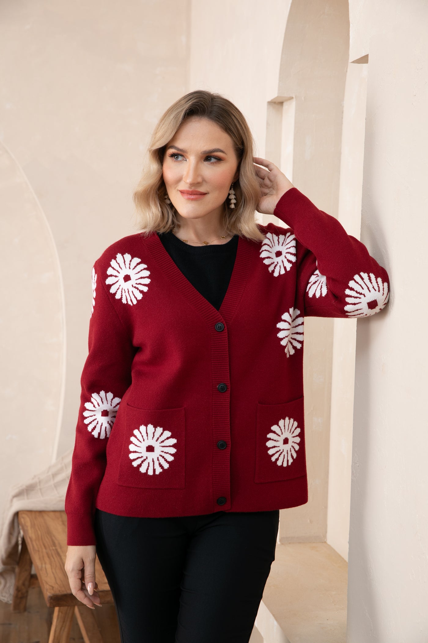 Blooming Petals Cardigan