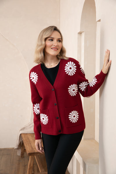 Blooming Petals Cardigan