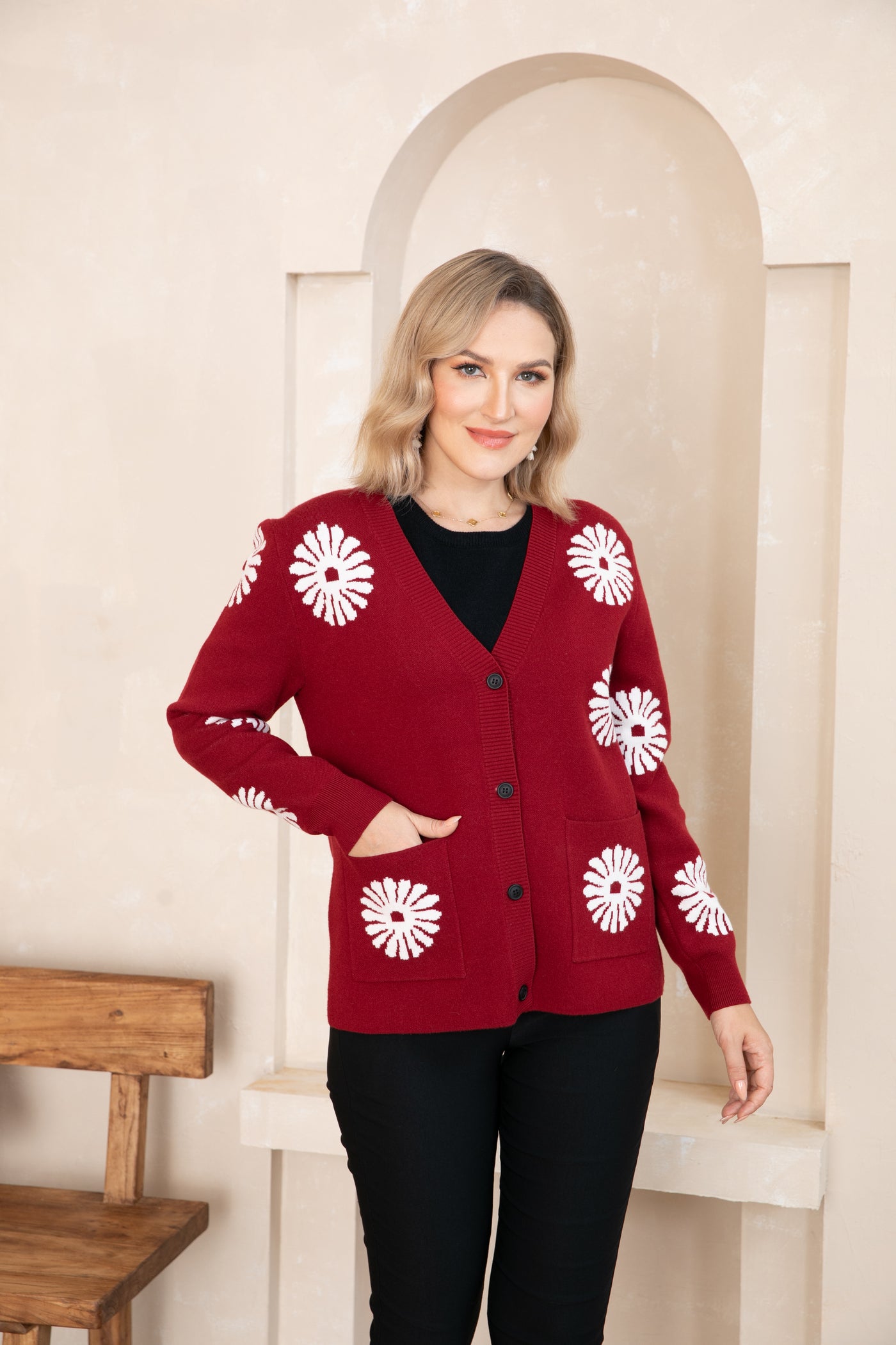 Blooming Petals Cardigan