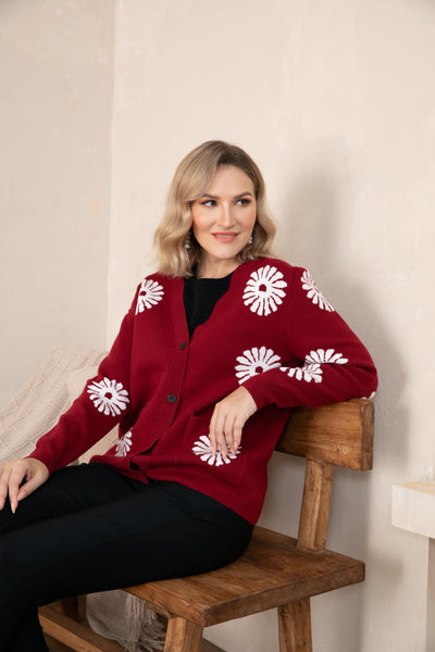 Blooming Petals Cardigan