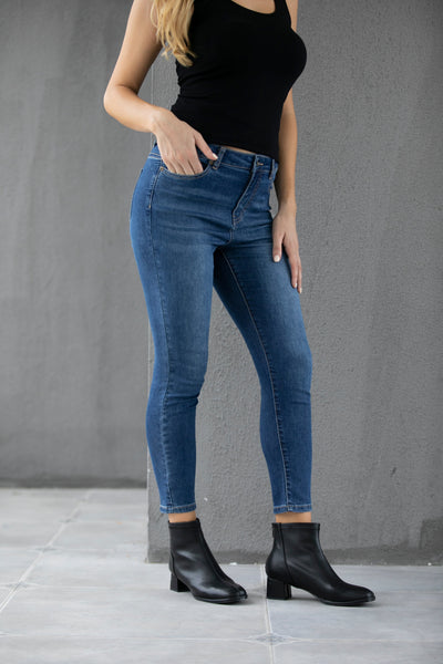 Skinny Leg Bamboo Denim (no distressing)