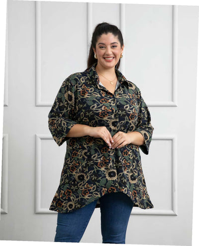 Fall Floral Tunic