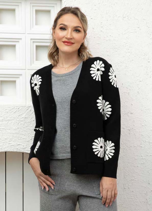 Blooming Petals Cardigan