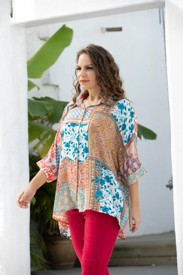 Rayna's Block Print Top