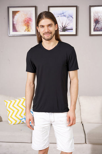 Men's Bamboo V-Neck Top