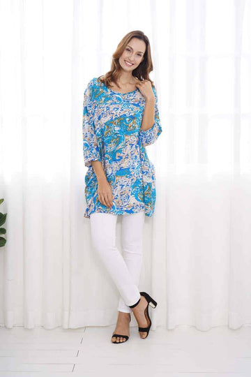 Rayon Printed Top